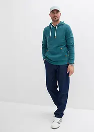 Sweatshirt med huva, bonprix
