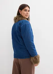 Lätt vadderad jeansjacka, bonprix