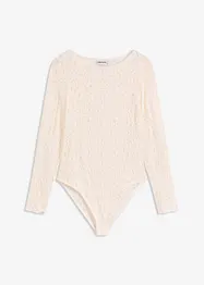 Spetsbody med mysig yta, bonprix