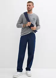 Långärmad T-shirt med 2-i-1-look, bonprix