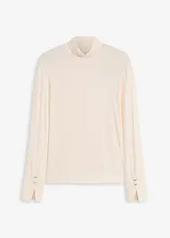 Polotröja med dekorativa knappar, bonprix