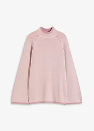 Oversizetröja med ståkrage, bonprix