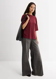 Ledig T-shirt i bomullsmix, bonprix