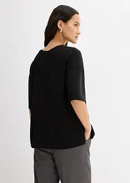 Ledig T-shirt i bomullsmix, bonprix