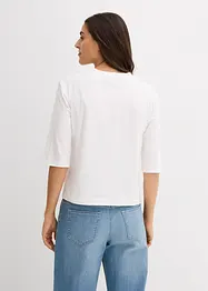 T-shirt i ren ekologisk bomull, bonprix