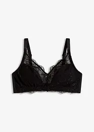 Bralette med broderi, bonprix