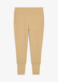 Extra mjuk haremsbyxa i caprimodell, bonprix