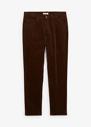 Stretchig manchesterbyxa med bekvämt snitt, Slim Fit, bonprix