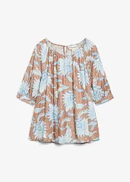 Blus av fintrådig viskosmix, bonprix
