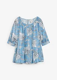Blus av fintrådig viskosmix, bonprix