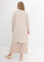 Tunn lång cardigan i mjuk viskos, bonprix