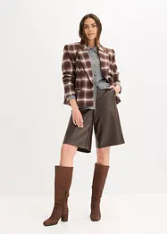 Finstickad skjorta, bonprix