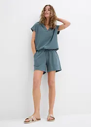 Trikåshorts i ren bomull, bonprix