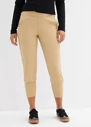 Extra mjuk haremsbyxa i caprimodell, bonprix