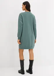 Jerseyklänning i oversizemodell med bomull, bonprix