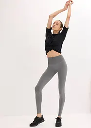 Sömlösa sportleggings med formande effekt, bonprix