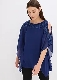Tunika med paljetter, bonprix