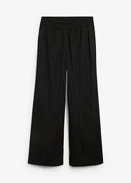 Palazzobyxa med yllelook, bonprix