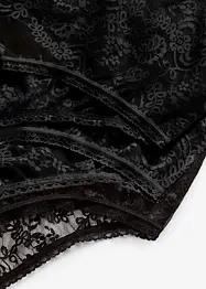 Midjetrosa av spets (3-pack), bonprix