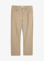 Byxa i twill av bomull, Regular Fit, Straight, bonprix