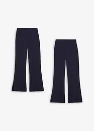 Utsvängd barnbyxa med slits, bonprix