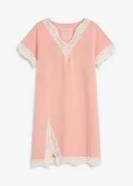 Kort nattlinne med ljuvlig spets, bonprix