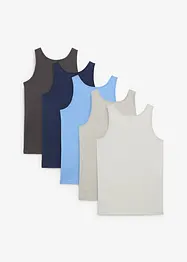 Linne med mjuk bomull (5-pack), bonprix