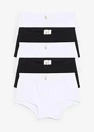 Hipstertrosa med mjuk ekologisk bomull (5-pack), bonprix
