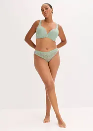 Formpressad BH med blommig spets, bonprix