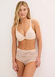 BH med blommönstrad spets, bonprix