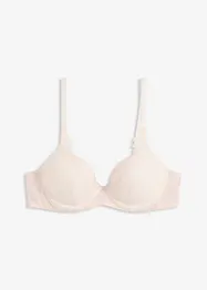 BH med formpressade kupor och glansiga effekter, bonprix