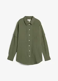Oversize-skjorta av luftig muslin, bonprix