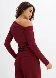 One shoulder-topp av kräpp, bonprix