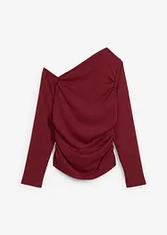 One shoulder-topp av kräpp, bonprix