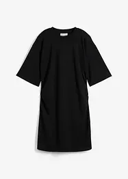 Trikåklänning i vid modell, bonprix