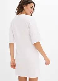Trikåklänning i vid modell, bonprix