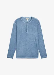 Farfarströja med långa ärmar och tvättade effekter, av ekologisk bomull, bonprix