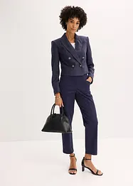 Twillbyxa med lätt avsmalnande ben, bonprix