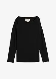 Långärmad topp av viskosmix, bonprix
