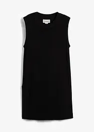 Stickad topp av viskosmix, bonprix