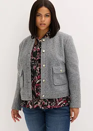 Blusjacka av bouclé, bonprix