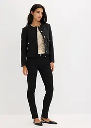 Blusjacka i mjuk bouclé, bonprix