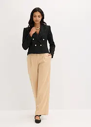 Kort kavaj av mjuk bouclé, bonprix