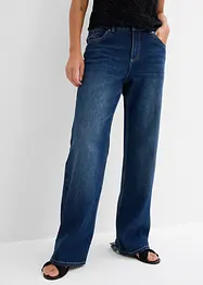 Straight jeans medelhög midja, bonprix