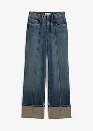 Straight Jeans med hög midja, bonprix