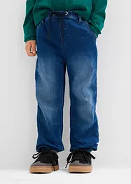 Dra på-jeans i trikå, regular fit, Straight, bonprix