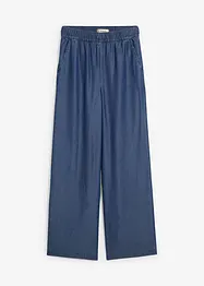 Marlenebyxa i böljande lyocell, bonprix
