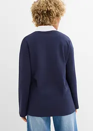 Pikétröja av interlockmaterial, bonprix