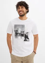 T-shirt i ren ekologisk bomull, bonprix