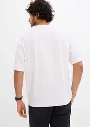 T-shirt med 3D-tryck i ren ekologisk bomull, Loose Fit, bonprix